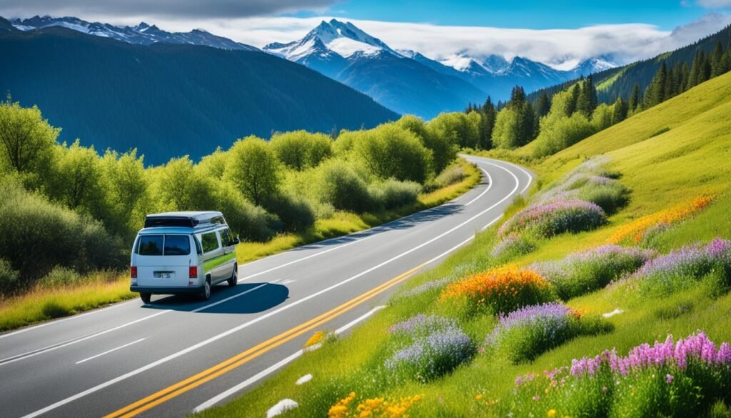 Campervan road trip in New Zealand