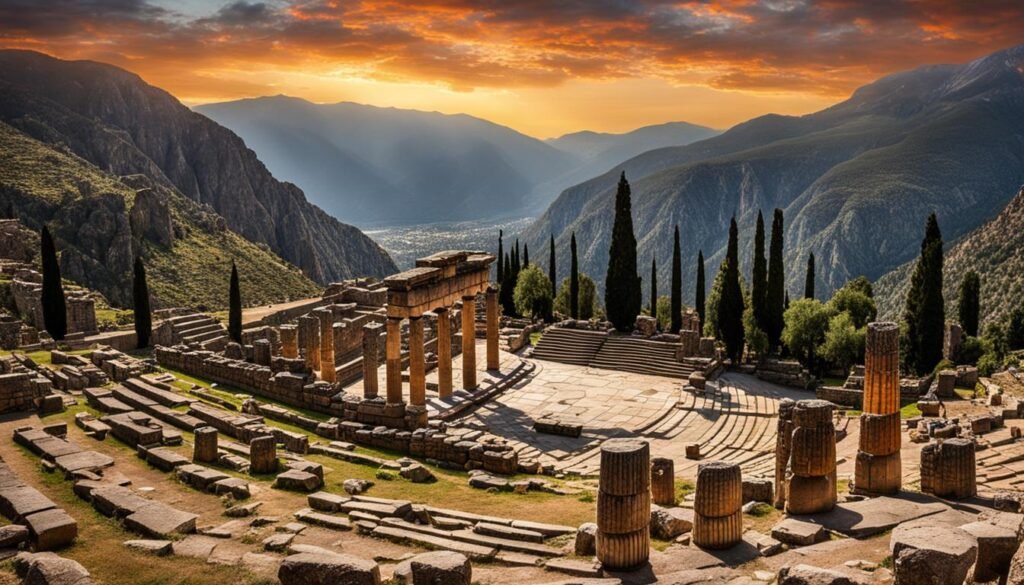 Delphi ancient sites