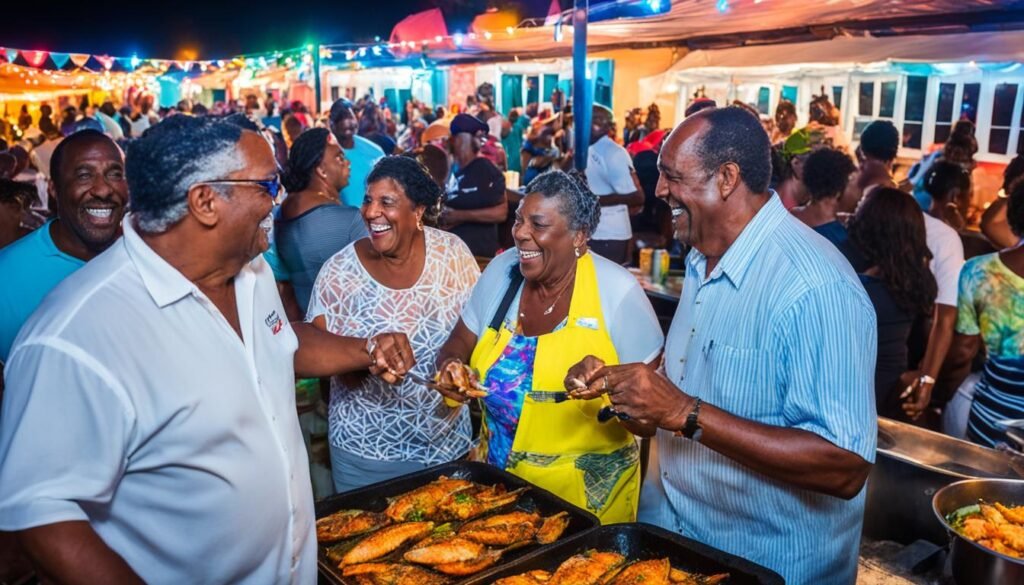 Friday Fish Fry at Oistins