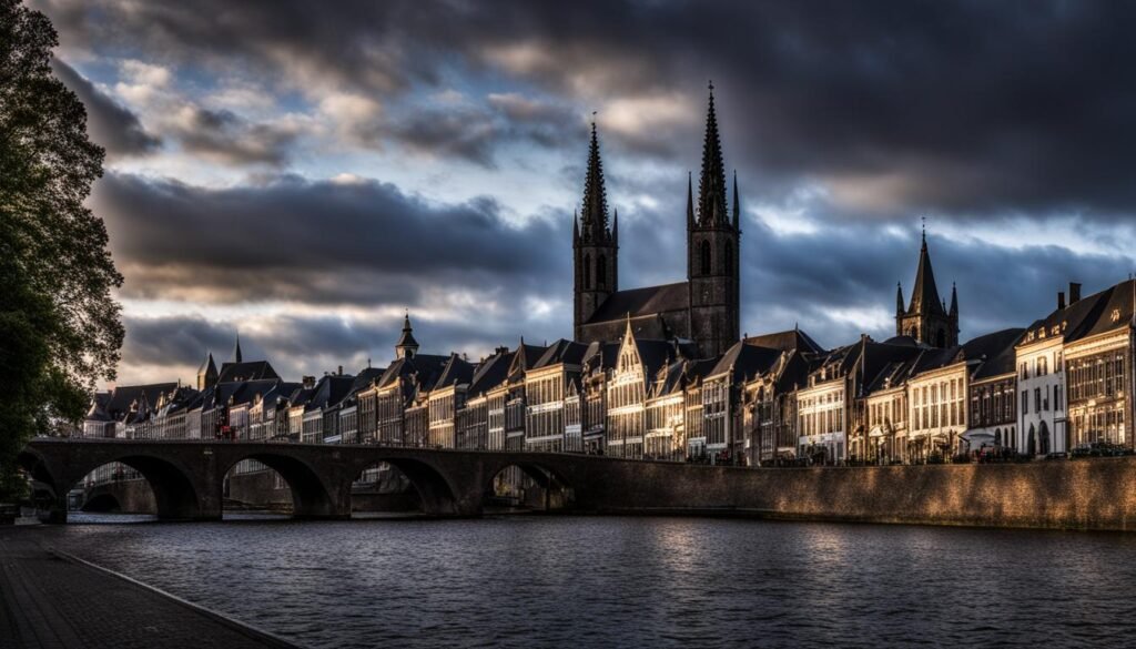 Gothic Spires in Maastricht