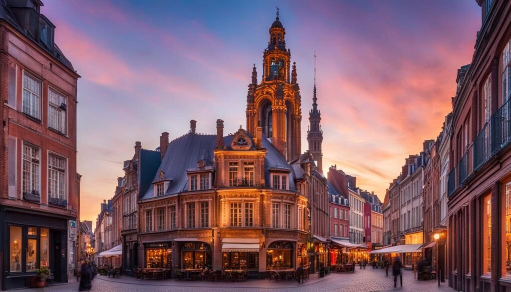 Lille cityscape