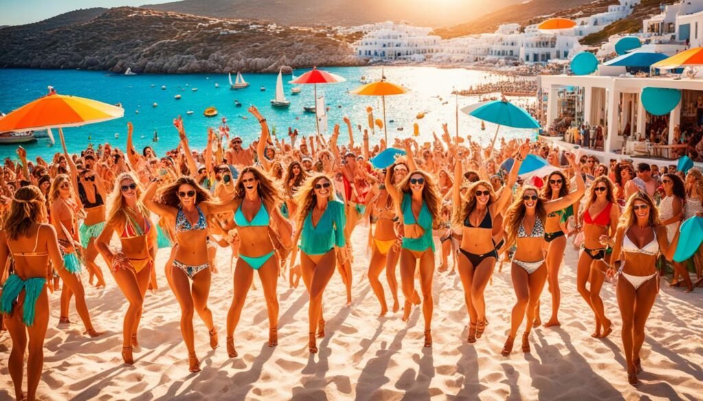 Mykonos Beach Parties