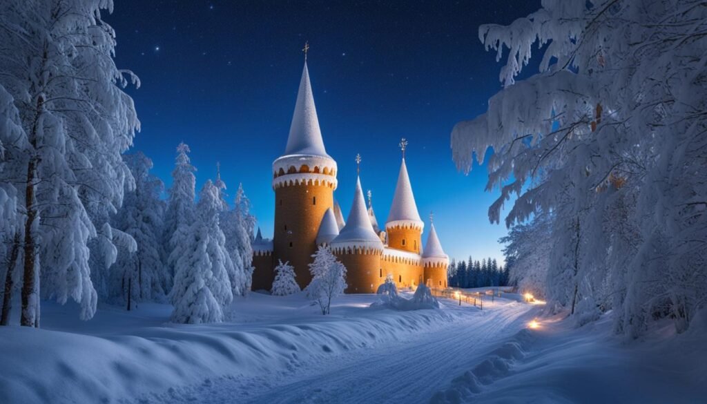 snow castle